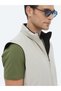 Black Regular Fit Hidden Hood Woven Reversible Sports Vest - 4