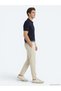 Navy Blue Plain 100% Cotton T-Shirt - 3