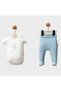 Baby Boy 0-3 Months Hospital Release Zibin Set Newborn New Generation Colorful Pocket - 3