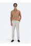 Mink Plain Polo Neck 100% Cotton T-Shirt - 2