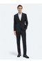 Anthracite Striped Modern Fit Wool Blended Suit - 2