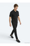 Black Plain 100% Cotton T-Shirt - 2