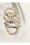Set of 4 Soft Colored Seafood Figured Pearl Children's Bracelet Set - 4