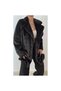 Women's Soft Silk Fur Lightweight Stylish Coat - 5