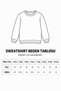 Unisex 3 Thread Fleece Oversize Kids Basic Sweatshirt - 5