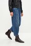 Women's Faux Leather Pointed Toe Short Heeled Cowboy Zippered Casual and Office Boots Brown - 2