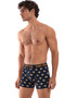 Cotton Lycra Flexible Fabric Printed Colorful Patterned Set of 3 Men's Boxers - 3