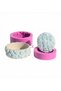 Rose Flower Embossed 10cm Oval Box Silicone Mold K-243 - 2
