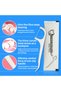 100pcs Disposable Plastic Material Dental Floss Dental Toothpick Sticks For Hotel Travel Family Toot