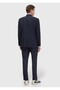 Indigo Striped Zeroweight Slim Fit Wool Blend Suit - 6