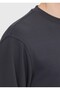 Anthracite Crew Neck Plain Sweatshirt - 5