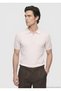 Pink Polo Neck Plain Knit Knitwear
