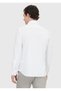 White Plain Regular Fit Long Classic Shirt - 6