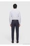 Blue Striped Regular Fit Long Woven Classic 100% Cotton Shirt - 5
