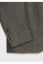 Khaki Shirt Shoulder Slim Fit 100% Linen Jacket - 8