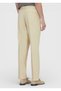 Yellow Woven Regular Fit Casual Cotton Blend Trousers - 4