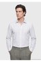 Ecru Casual Fit Long Woven Casual Cotton Blend Shirt - 2