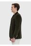 Khaki Corded Fabric Zeroweight Slim Fit 100% Cotton Jacket - 5
