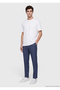White Plain Cotton Blended T-Shirt - 3