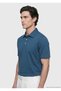 Petrol Plain Cotton Blend T-Shirt - 3