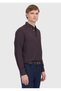 Plum Plain Long Woven Casual Shirt - 3