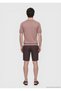 Pink Crew Neck Plain Knit Silk Blend Knitwear - 5
