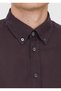 Plum Plain Long Woven Casual Shirt - 5