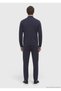 Navy Blue High Collar Plain Sweatshirt - 6