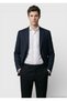 Anthracite Striped Modern Fit 100% Wool Suit - 2