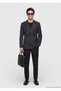 Black Relaxed Fit 100% Linen Jacket