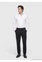 White Plain Regular Fit Long Woven Classic 100% Cotton Shirt