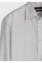 White Checkered Long Woven Classic 100% Cotton Shirt - 8