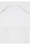 Alb simplu tricou - 7