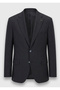 Anthracite Checkered Zeroweight Slim Fit 100% Wool Suit - 6