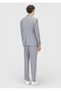 Gray Plain Modern Fit 100% Wool Suit - 6