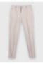 Mink Plain Woven Jogging Fit Casual Cotton Blend Pants - 5