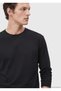Black Plain 100% Cotton T-Shirt - 4