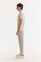 Men's Beige Polo Neck Soft Touch Regular Fit Knitwear T-Shirt A61Y5046 - 3