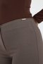 Wide Leg Maxi Length Fabric Pants - 5