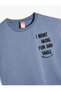 Cotton Short-Sleeve Crew-Neck Slogan-Printed T-Shirt - 4
