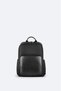 Black Functional Backpack with Laptop Compartment