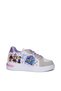 Pop Star Girls' Casual Sneaker Shoes with Accessories — White Lilac