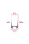 Ada Glass Coffee Water Glass for 6 People 150 ml (Liquor/Sorbet Glass) - 5