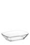 Defne Glass Serving Plate Set of 2 Small Size 230 ml (Breakfast, Appetizer Plate) - 4