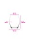 Ella Glass Whiskey Glass Set of 6 370 ml (Soft Drink/Cocktail Glass) - 5