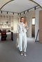 Natural Embroidered Cream Jacket - 3