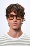 Valeno Brown Men's Blue Light Protective Glasses - 3