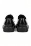 Eva Sole Lace Up Leather Black Shoes - 5