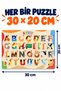 Wooden Turkish Alphabet 29 Letter Educational Puzzle – Learning the Alphabet, Matching Letters, Making Bultak - 5