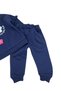 Girl's Winter 3-Yarn Threaded, Fleece-Lined, Daisy Embroidered Thick Tracksuit Set for Ages 2-3-4-5-6 - 6